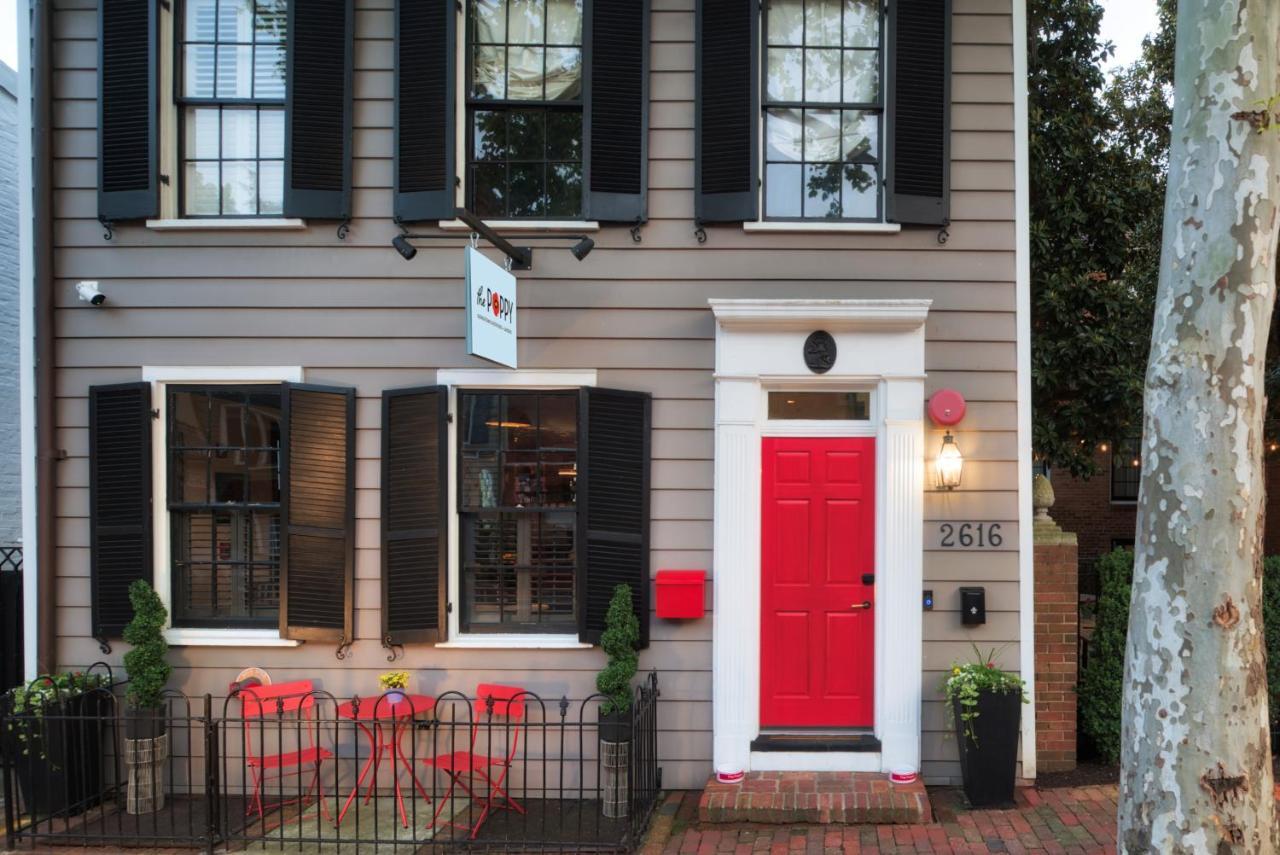 The Poppy Georgetown Guesthouse And Gardens Washington Exterior foto